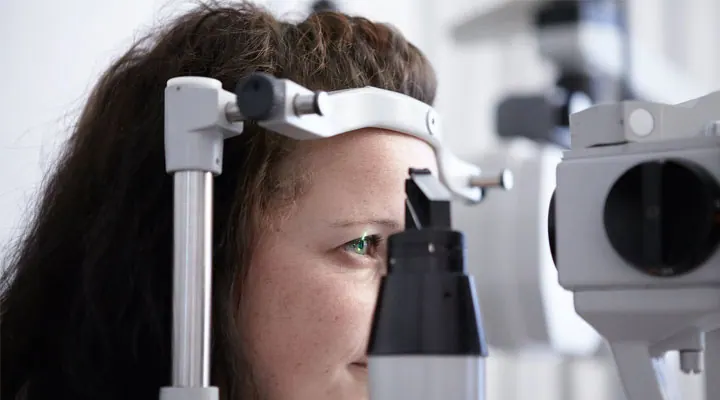 Trockenes Auge